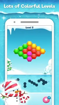 Hexa Puzzle HD - Hexagon Match Game of Color Block Screen Shot 2