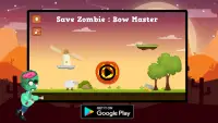 Save Zombie : Bow Master Screen Shot 0