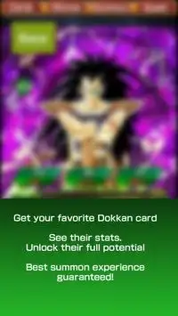 Stone Summon Simulator Gacha for Dokkan Battle Screen Shot 1