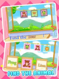 Kids Fun Zoo - Animal Kingdom Kids Learning Game Screen Shot 2