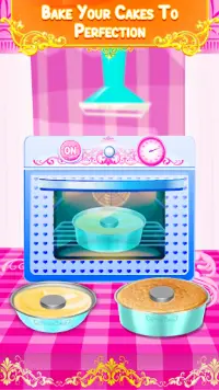 Princess Cake Making Factory 2019: Color by Number Screen Shot 4