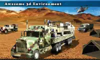 Army Cargo Truck Driving Screen Shot 2