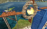Stunts on Bike - Moto Game Screen Shot 2
