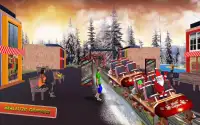 Petualangan Santa Roller Coaster Natal Sim 2018 Screen Shot 9