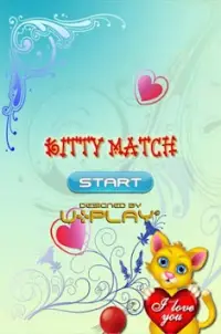 Kitty Match Game For Kids Free Screen Shot 0