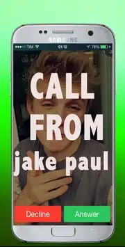 Real Call From  jake paul (( OMG HE ANSWERED )) Screen Shot 1