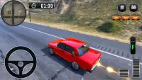 City Driving Lada Car Simulator Screen Shot 2