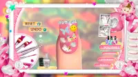 Gra w salon paznokci 3D: Malować paznokcie Screen Shot 1