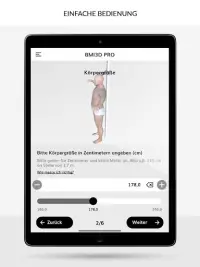 BMI 3D - Body Mass Index und Körperfett in 3D Screen Shot 12