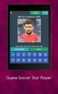 Guess the Soccer Star Player Screen Shot 7