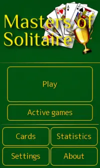 Masters of Solitaire Screen Shot 2