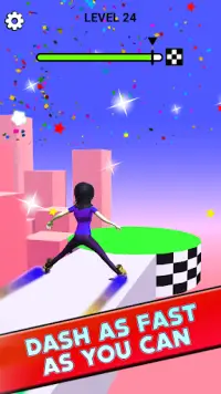 Super Sky Roller - Sky Skating Game Screen Shot 3
