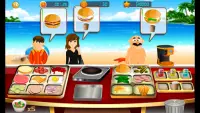 Beach Restaurant: Fast Food, Chef & Cooking Tycoon Screen Shot 3