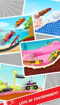 Kids Car Game: Real Race Off Screen Shot 4