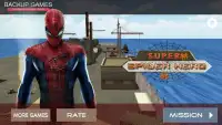 スーパークモのヒーロー反テロの戦い：クモの3D Screen Shot 3