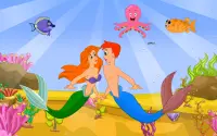 Kissing Game-Mermaid Love Fun Screen Shot 6
