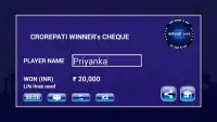 Hindi & English Quiz - KBC 2021 Screen Shot 1