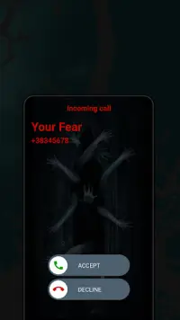 Horror Girl Fake Call Screen Shot 3