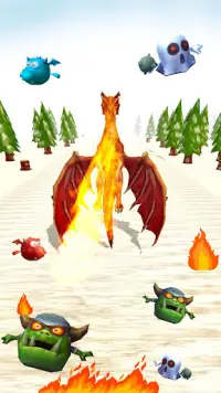 Flying Dragon Game Dino Runner Screen Shot 1