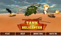 Apache gunship versus Battle t Screen Shot 0