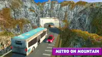 Off road modern metro bus: crazy simulator drive Screen Shot 3