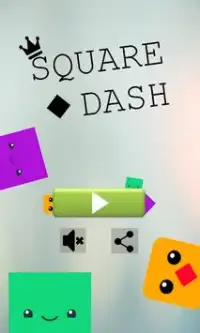 Square Dash- free players Screen Shot 0