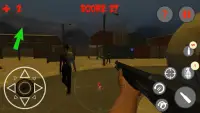 permainan menembak zombi bandar Screen Shot 1