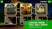 Train driving simulator Screen Shot 1