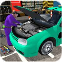Car Mechanic Robot Workshop