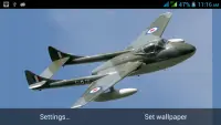 एयर लड़ाकू लाइव वॉलपेपर Screen Shot 3