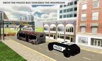 Police Bus Mountain Duty Screen Shot 1