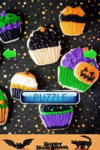 Halloween Puzzle (Food) Screen Shot 2