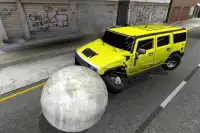 Rolling Ball Car Crash : Game 2018 Screen Shot 2