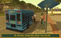 School Bus unidade Desafio Screen Shot 2