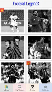 Football Legends - Pixel Art Screen Shot 5