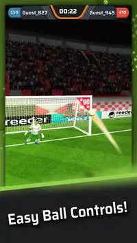 Football Live Free Kick Shots: Best Soccer Goals Screen Shot 1