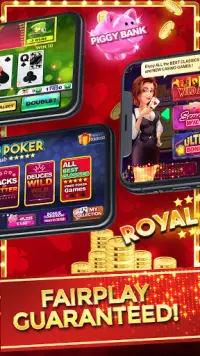 Video Poker Games Casino Club Screen Shot 1