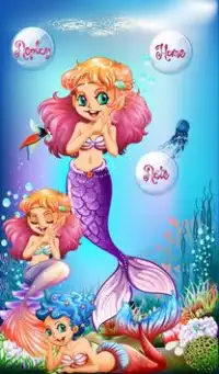 My Cute Mermaid Princess Makeover-2D Salon makijaż Screen Shot 11