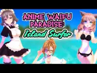 Anime Games: Waifu Paradise Island Surfer 2020 Screen Shot 1