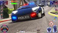 Parkir Kejar Kereta Polis 3d Screen Shot 4