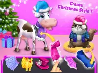 Farm Animals Christmas Screen Shot 12