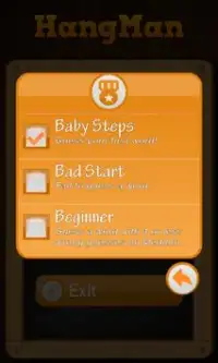 HangMan Classic Screen Shot 2