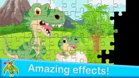 Dino Puzzle Free game dinosaurier lovers Screen Shot 3