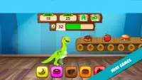 Little Dino Bone Miner - Dinosaur game. Screen Shot 4