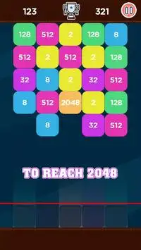 Merger 2048 - Shoot Block Puzzle Screen Shot 3