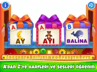 Kutulardaki ABC! Eğitici çocuk Screen Shot 0