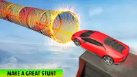 Ramp Car Stunts on Impossible Tracks Screen Shot 2