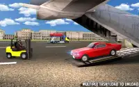 Fire Truck Transporter Cargo Plane Simulator Games Screen Shot 1