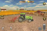 Real Tractor Farming Harvester Game 2017 Screen Shot 14