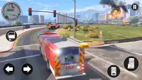 City Emergency Driving Games Screen Shot 1